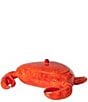 Costa Nova Summer Bliss Collection Crab Faience Centerpiece Storage Jar - Image 1