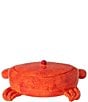 Costa Nova Summer Bliss Collection Crab Faience Centerpiece Storage Jar - Image 3