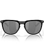 Color:Matte Black - Image 2 - Unisex Oakley Thurso Matte Round Polarized Sunglasses