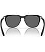 Color:Matte Black - Image 4 - Unisex Oakley Thurso Matte Round Polarized Sunglasses