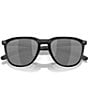 Color:Matte Black - Image 5 - Unisex Oakley Thurso Matte Round Polarized Sunglasses