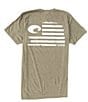 Color:Military Green Heather - Image 1 - Pride Short-Sleeve Graphic T-Shirt
