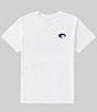 Color:White - Image 2 - Short Sleeve Freedom Fireworks Americana T-Shirt
