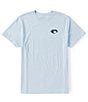 Color:Light Blue - Image 2 - Short Sleeve Freedom Fly Americana T-Shirt