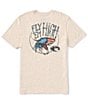 Color:Natural Heather - Image 1 - Short Sleeve Freedom Fly Americana T-Shirt