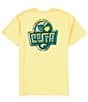 Color:Butter - Image 1 - Short Sleeve Oahu Graphic T-Shirt