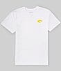 Color:White - Image 2 - Short Sleeve Rad Marlin Graphic T-Shirt