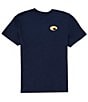 Color:Navy - Image 2 - Short Sleeve Rad Wave Graphic T-Shirt