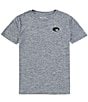 Color:Bass Heather Gray - Image 2 - Short Sleeve Tech Arco Performance Fit Graphic T-Shirt