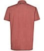 Color:Lava Heather - Image 2 - Short Sleeve Voyager UPF Polo Shirt