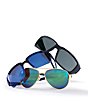 Color:Gold/Green Mirror - Image 3 - Southpoint Polarized Aviator Sunglasses