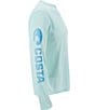Costa Tech Core Long Sleeve Performance Rashguard Crew Shirt - Image 3