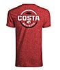 Color:Red - Image 1 - Tech Insignia Bass Short-Sleeve UPF Rashguard Tee