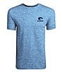 Color:Royal Blue - Image 2 - Tech Insignia Sailfish Short Sleeve UPF Rashguard Tee