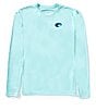 Costa Tech Long Sleeve Clear Hitch T-Shirt, Color:Chill - Image 2