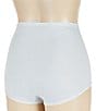 Color:Pearl Blue - Image 2 - Cotton Tailored Brief