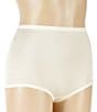 Cotillion Nylon High Waist Tailored Knit Brief Panty - Image 1