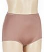 Color:Deep Taupe - Image 1 - Nylon High Waist Tailored Knit Brief