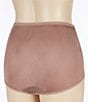 Color:Deep Taupe - Image 2 - Nylon High Waist Tailored Knit Brief
