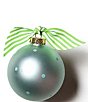 Coton Colors 2026 Baby's First Christmas Blue Giraffe Glass Ornament - Image 3