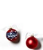 Coton Colors 2026 God Bless America Glass Ornament - Image 1