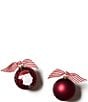 Coton Colors 2026 Smiling Santa Glass Ornament - Image 1