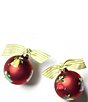 Coton Colors Christmas Bells Are Ring Glass Ornament With Stand - Image 4