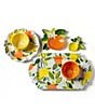 Color:Yellow - Image 3 - Citrus Lemon Appetizer Bowl