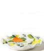 Color:Multi - Image 2 - Citrus Ruffle 8#double; Salad Plate