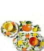 Color:Multi - Image 3 - Citrus Ruffle 8#double; Salad Plate