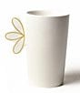 Color:White - Image 2 - Deco Gold Scallop Mugs, Set of 4