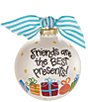 Coton Colors Friends are the Best Presents Ornament - Image 1