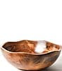 Color:Brown - Image 1 - Fundamental Wood 16-inch Ruffle Bowl