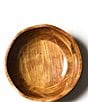 Color:Brown - Image 2 - Fundamental Wood 16-inch Ruffle Bowl