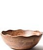 Color:No color - Image 1 - Fundamental Wood 21#double; Ruffle Bowl