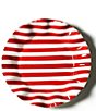 Coton Colors Holiday Red Stripe Ruffle Collection 12-Piece Dinnerware Set - Image 3
