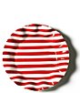 Coton Colors Holiday Red Stripe Ruffle Collection Salad Plates, Set of 4 - Image 2