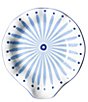 Coton Colors Iris Blue Burst Ruffle Spoon Rest - Image 1