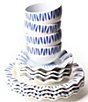 Coton Colors Iris Blue Collection Dinnerware 12-Piece Set - Image 1