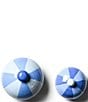 Coton Colors Iris Blue Collection Pirouette Lollipop Jar, 2-Piece Set - Image 2