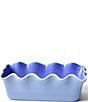 Coton Colors Iris Blue Ruffle Loaf Pan, Color:Blue - Image 1