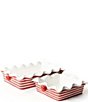 Coton Colors Red Stripe 3-Piece Baking Dish Set - Image 2
