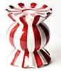 Coton Colors Red Stripe 6-Piece Candle Holder Set - Image 2