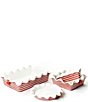 Coton Colors Red Stripe Collection Essential 4-Piece Bakeware Set - Image 1