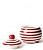 Coton Colors Red Stripe Lollipop Jar With Lid - Image 3