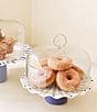 Coton Colors Ring Handle Glass Dome, Color:White - Image 2