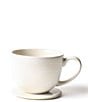 Color:White - Image 3 - Signature White Collection Footed Mugs, Set of 4