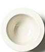 Color:White - Image 3 - Signature White Collection Rimmed Small Bowls, Set of 4