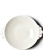 Color:White - Image 1 - Signature White Ruffle 11#double; Pasta Bowl