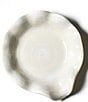 Coton Colors Signature White Ruffle Spoon Rest, Color:White - Image 2